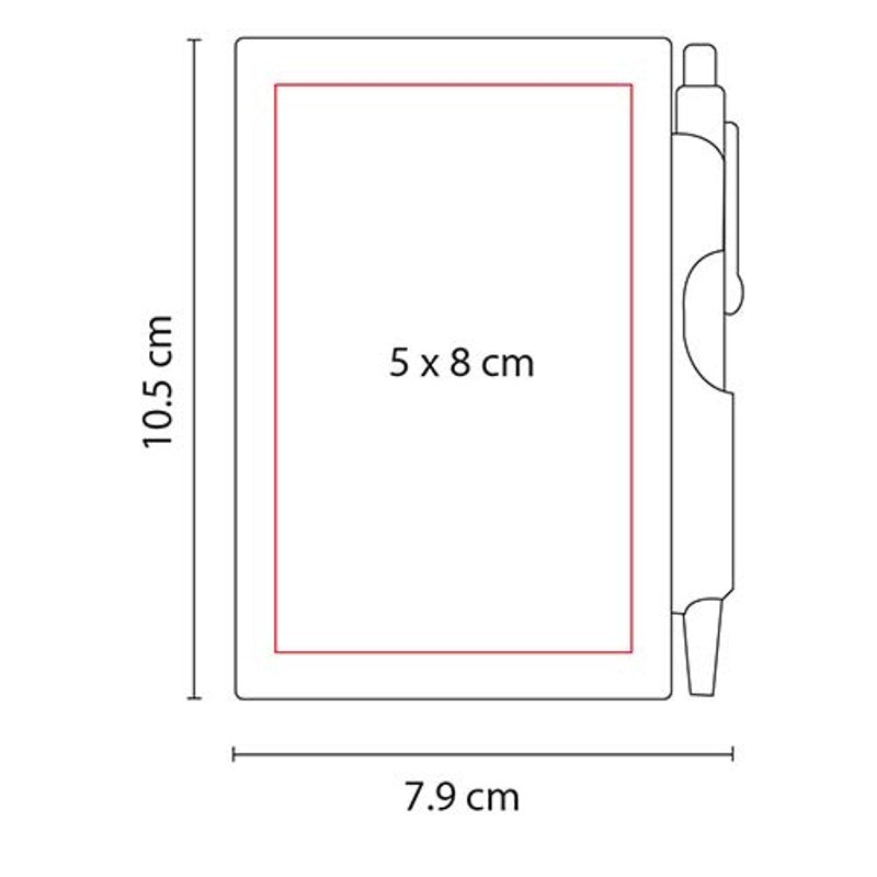 BLOCK DE NOTAS CON BOLÍGRAFO HL 2720