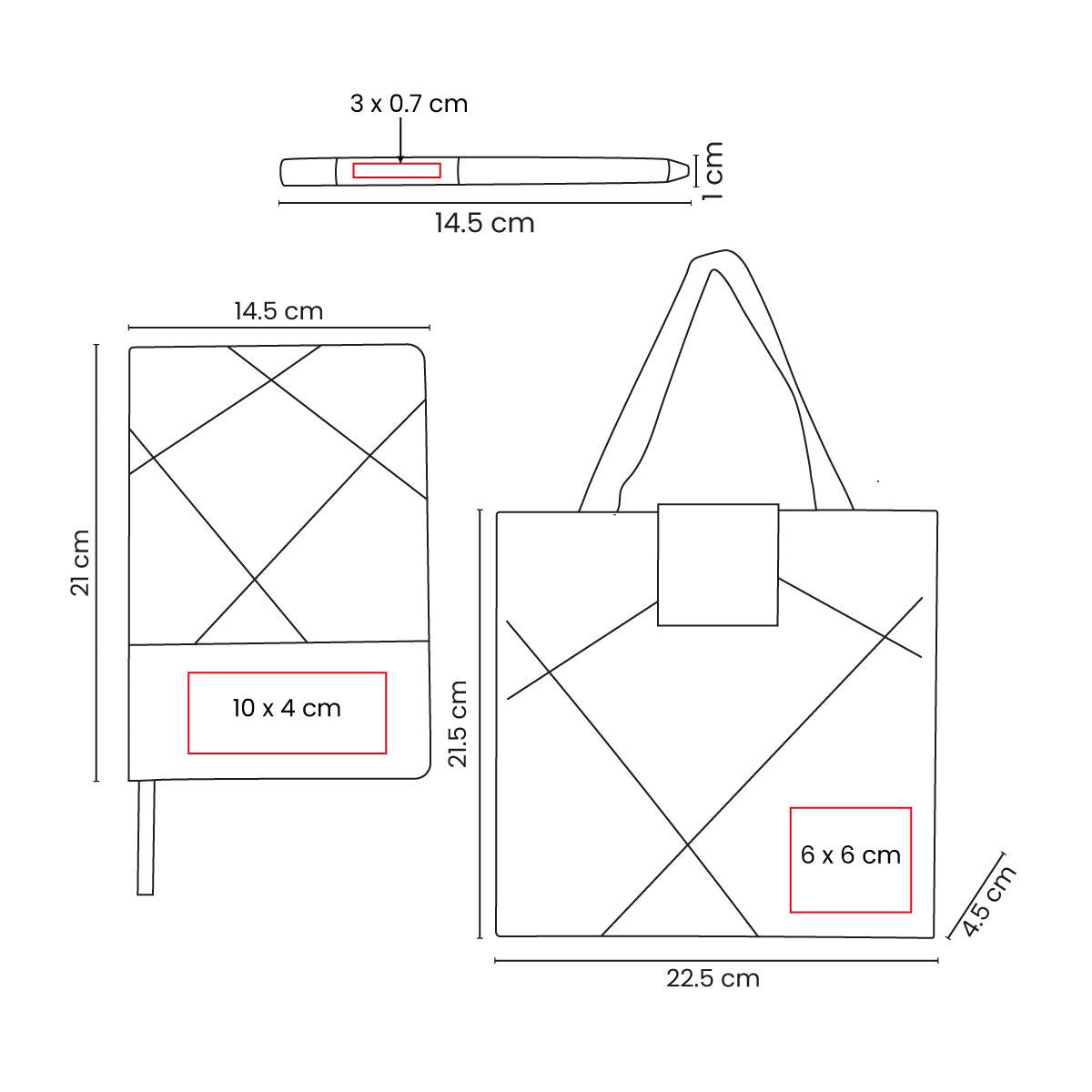 SET DE LIBRETA TIMANTTI HL 9105