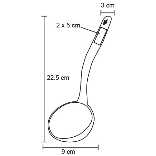 UTENSILIO CHEF HO 055 CUCHARON
