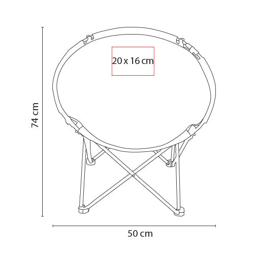 SILLA RUNDA KTC 034