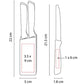 SET DE CUCHILLOS CORVI KTC 100-