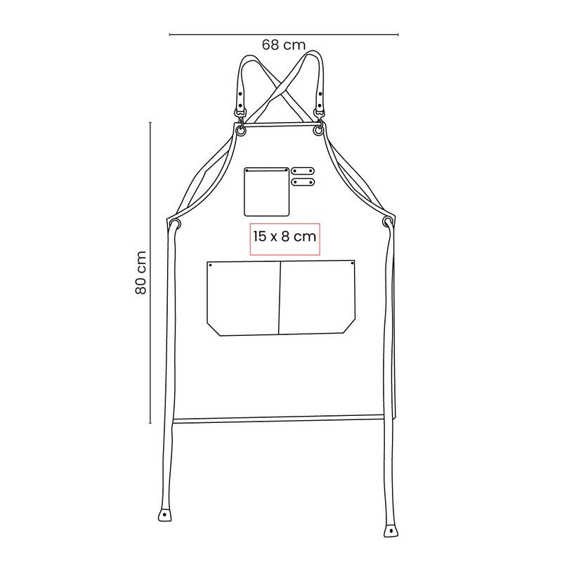 MANDIL SCHORT KTC 977
