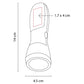 LÁMPARA CON NAVAJA PATHFINDER LAM 600-