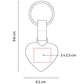 LLAVERO WETAR M 2075