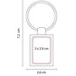 LLAVERO SQUARE M 63282-