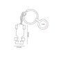 LLAVERO OVERCUT M 7777