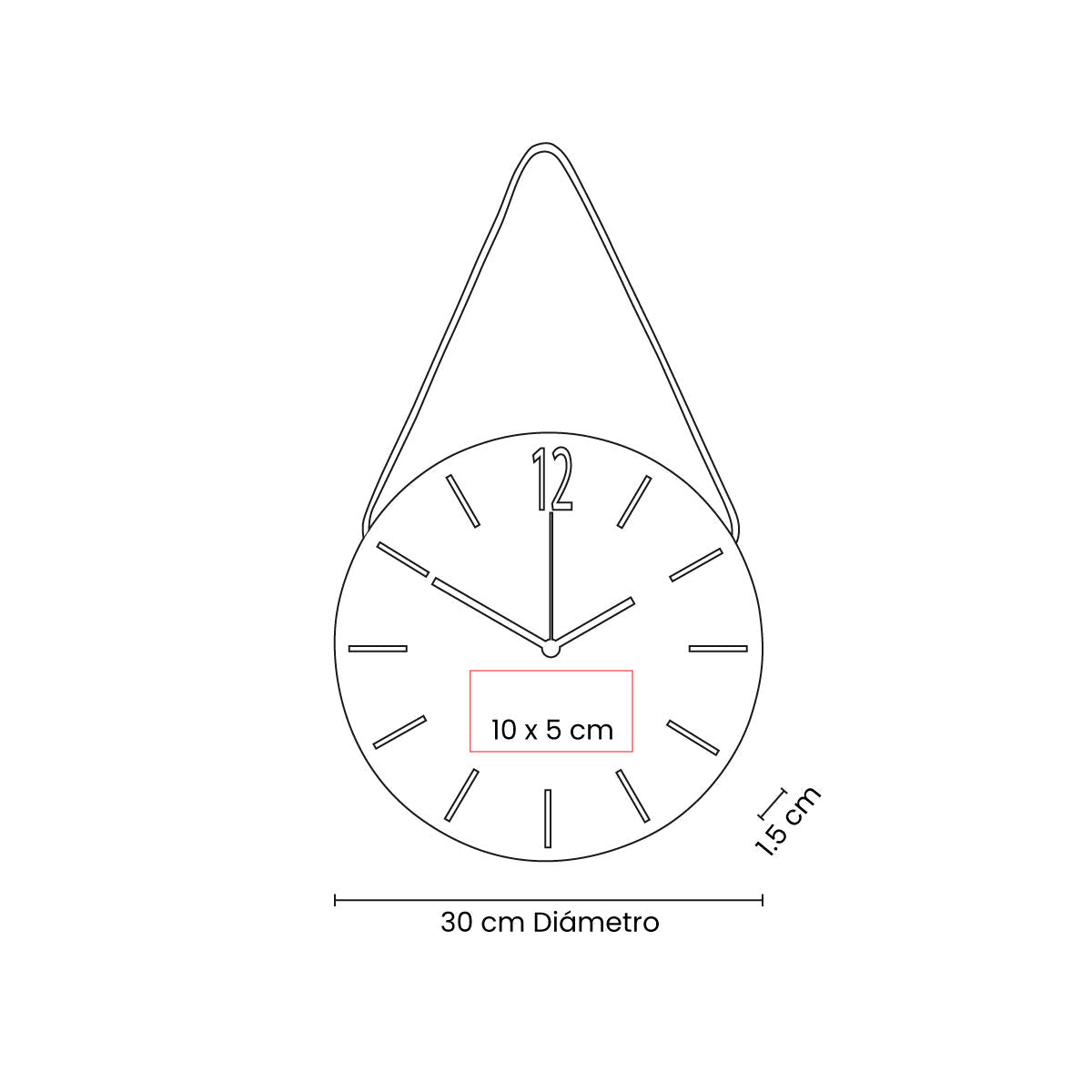 RELOJ JADUAL MK 013