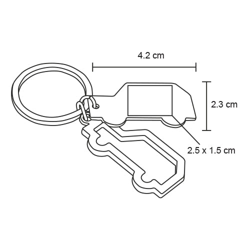 LLAVERO AUTO MK 018