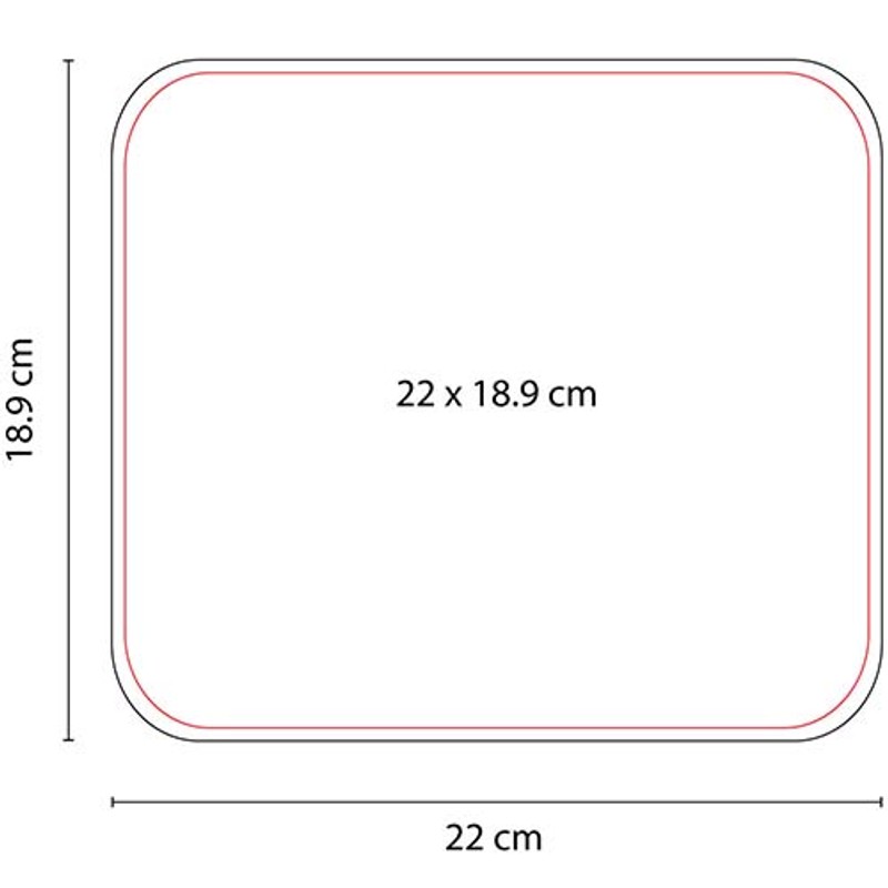 MOUSE PAD RECTANGULAR MOP 002