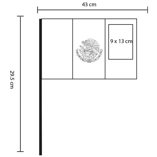 BANDERA BANDERAZO MX 018