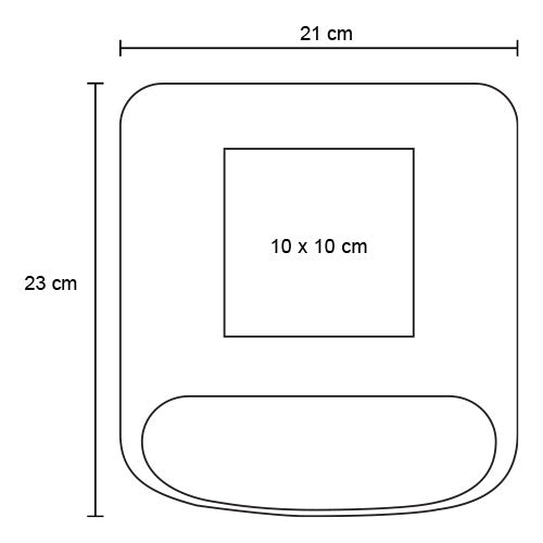 MOUSEPAD WRISTE O 104
