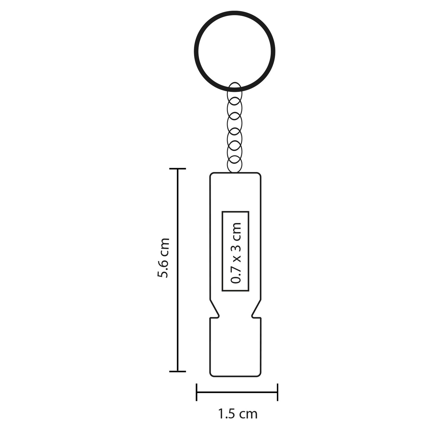 LLAVERO S.O.S PK 013