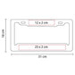 PORTA PLACA PRO 024