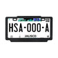 PORTA PLACA VAREK PRO 025