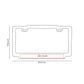 PORTA PLACA VAREK PRO 025