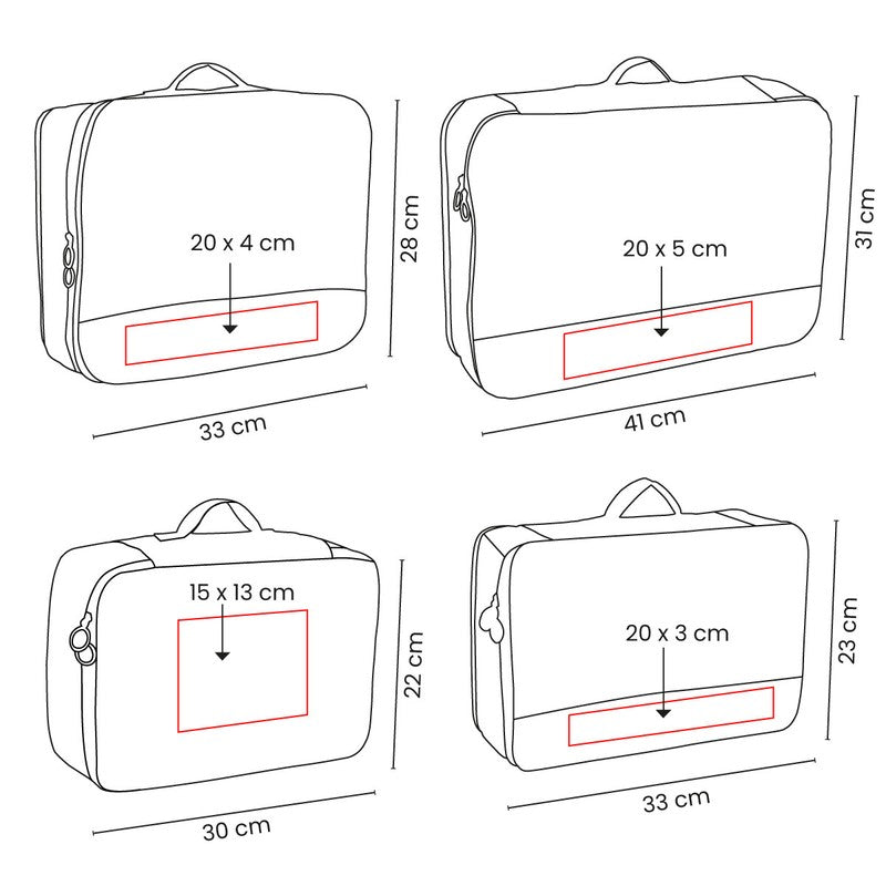 SET ORGANIZADOR DE VIAJE DEVIKA PRO 092
