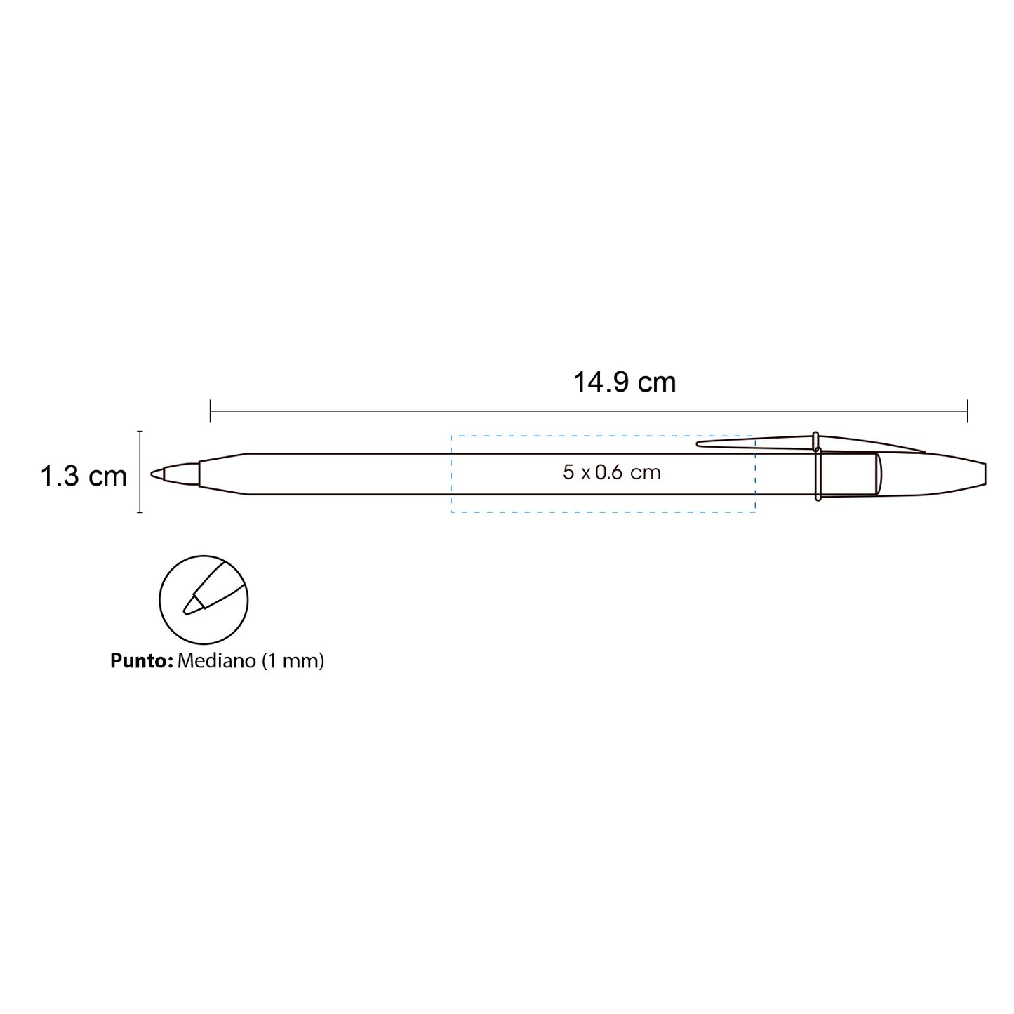 BOLÍGRAFO BIC ROUND STIC TA