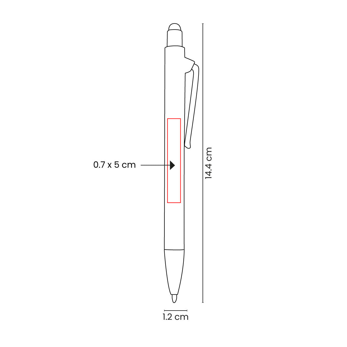 BOLIGRAFO PISATI RQ 1100