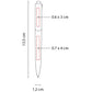 BOLIGRAFO CARMIN SH 3410