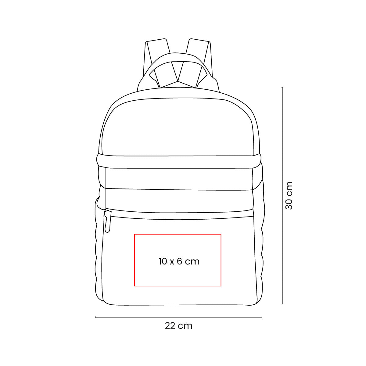 MOCHILA-LONCHERA CIBO SIN 190