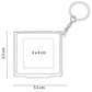 LLAVERO CON PADS DE ALCOHOL SLD 052