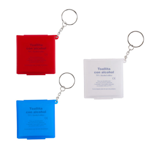 LLAVERO CON PADS DE ALCOHOL SLD 052