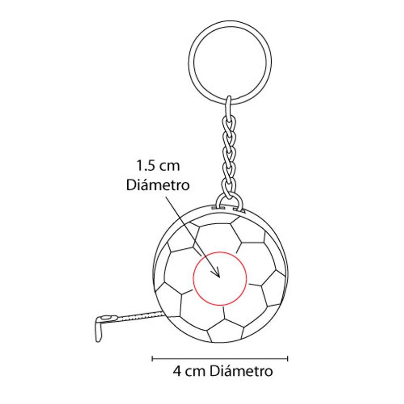 FLEXÓMETRO SOCCER BALL SOC 005-