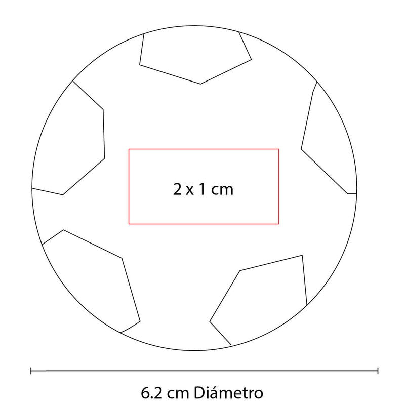 PELOTA ANTI-STRESS FÚTBOL SOC 011-01-