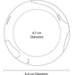 PELOTA ANTI-STRESS MUNDO SOC 013 W-