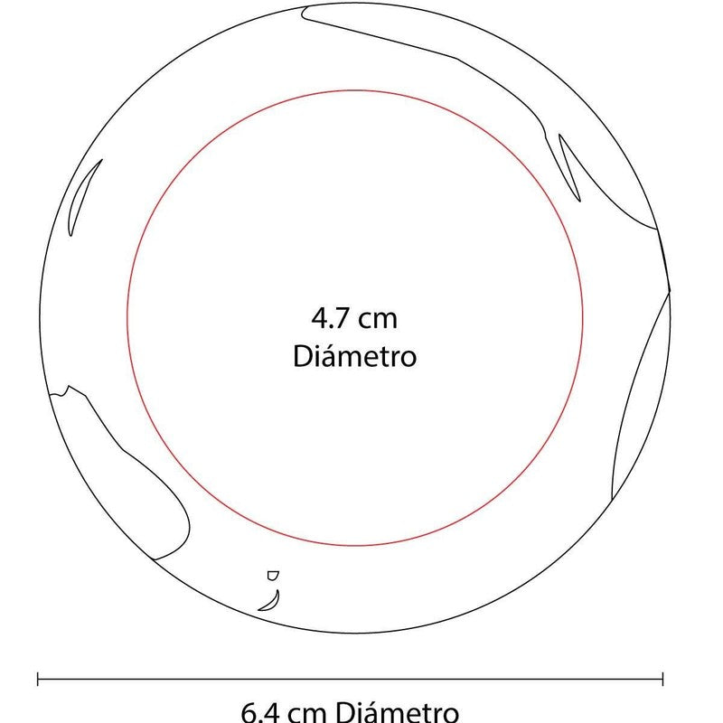 PELOTA ANTI-STRESS MUNDO SOC 013 W-