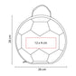LONCHERA SOCCER BALL SOC 047-