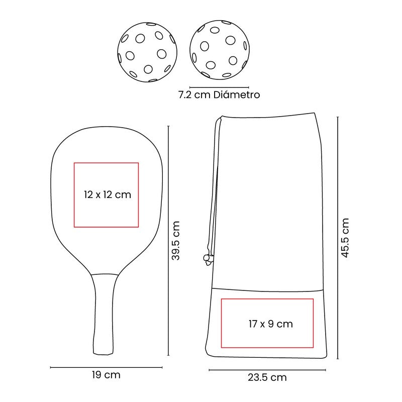 SET DE RAQUETAS ZANE SPO 017