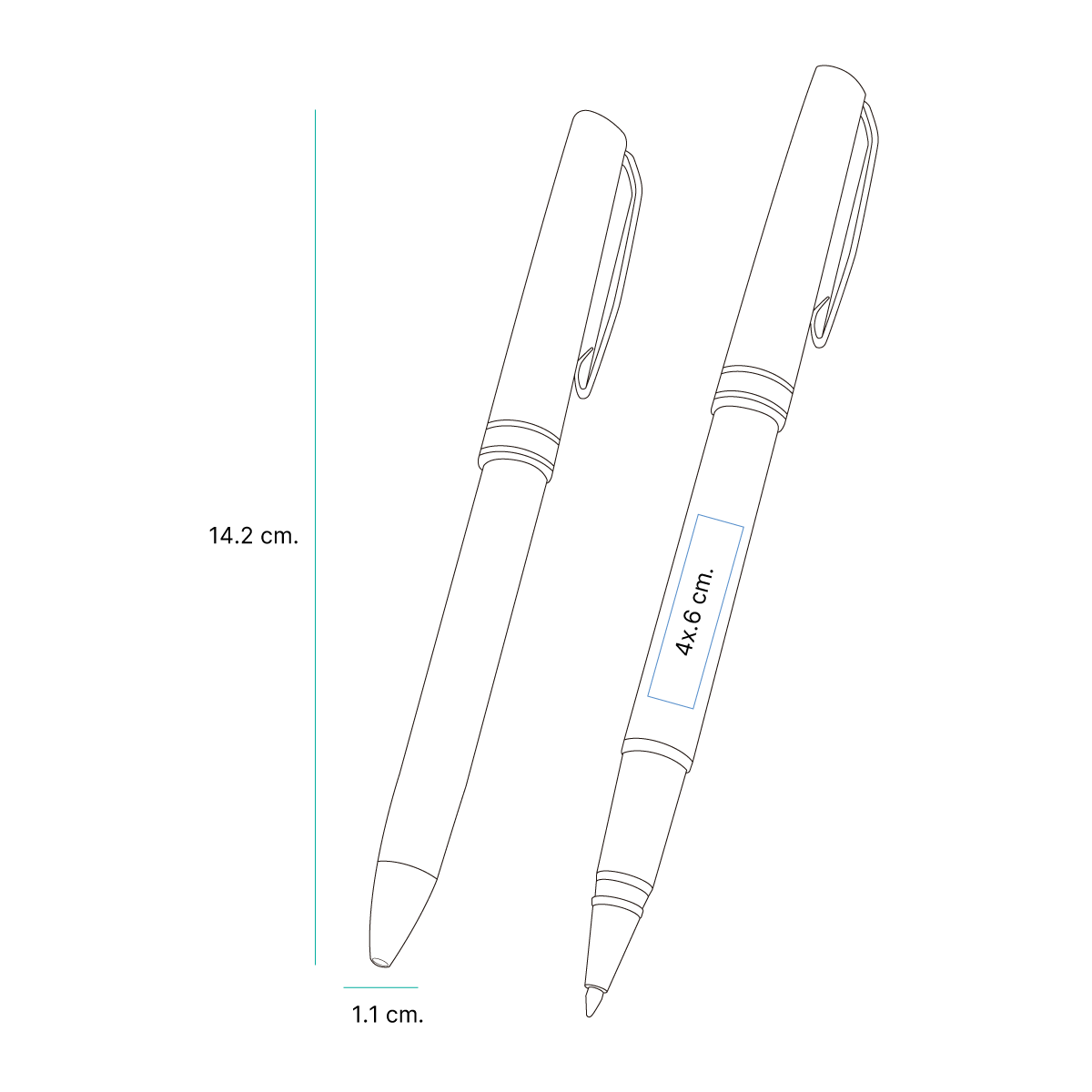 SET DE BOLÍGRAFOS ATALAIA ST-014