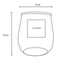 VASO BALI PASTEL T 133 PS