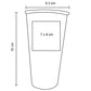 VASO CROMA T 296