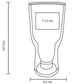 VASO DALE T 353