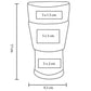 VASO DAUTE T 354