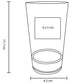 VASO DAZ T 364