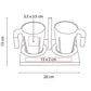 SET DE TAZAS IWAO TAZ 029