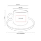 SET DE TAZA ZAPHIR TAZ 076