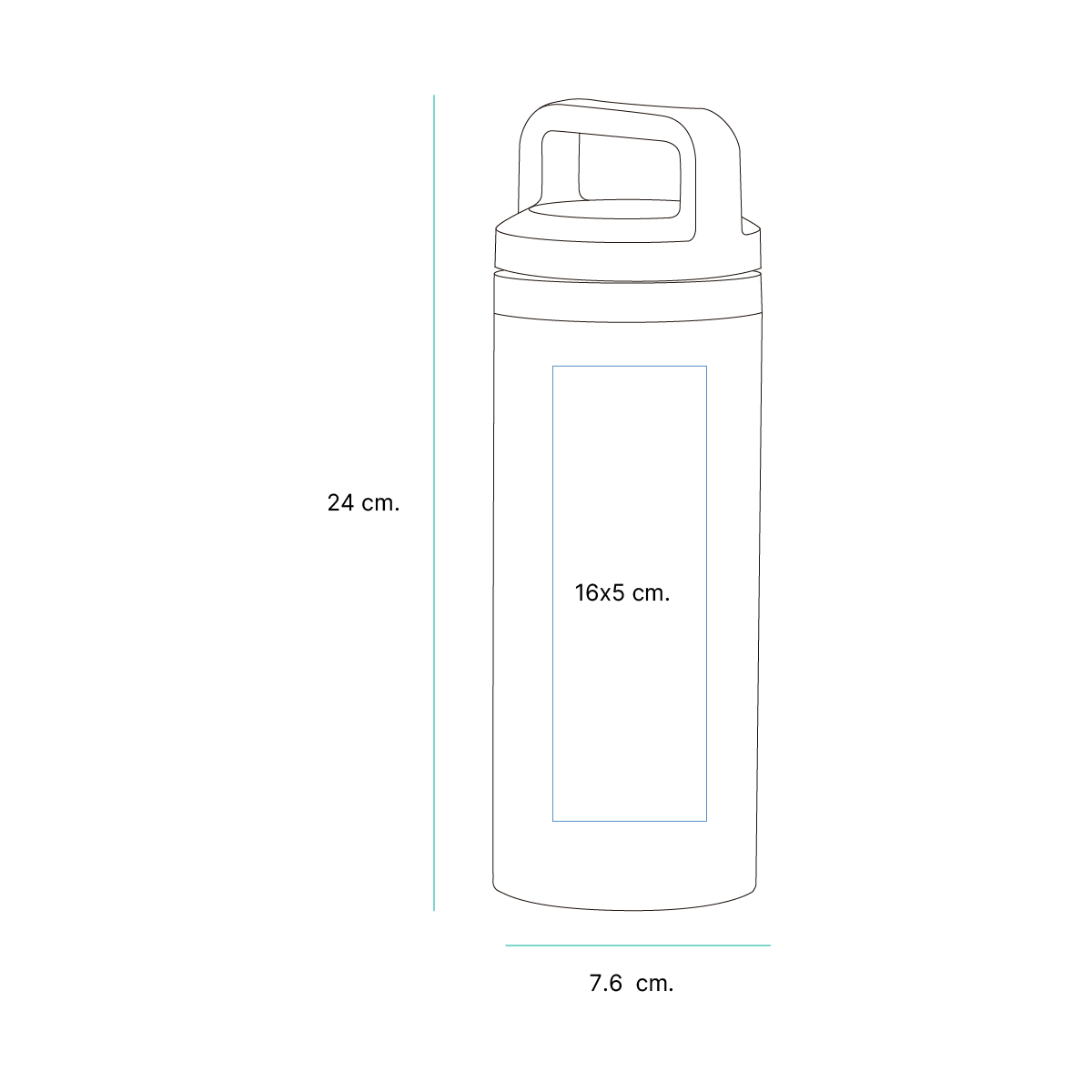 TERMO JERSÓN. 600 ML TE-120