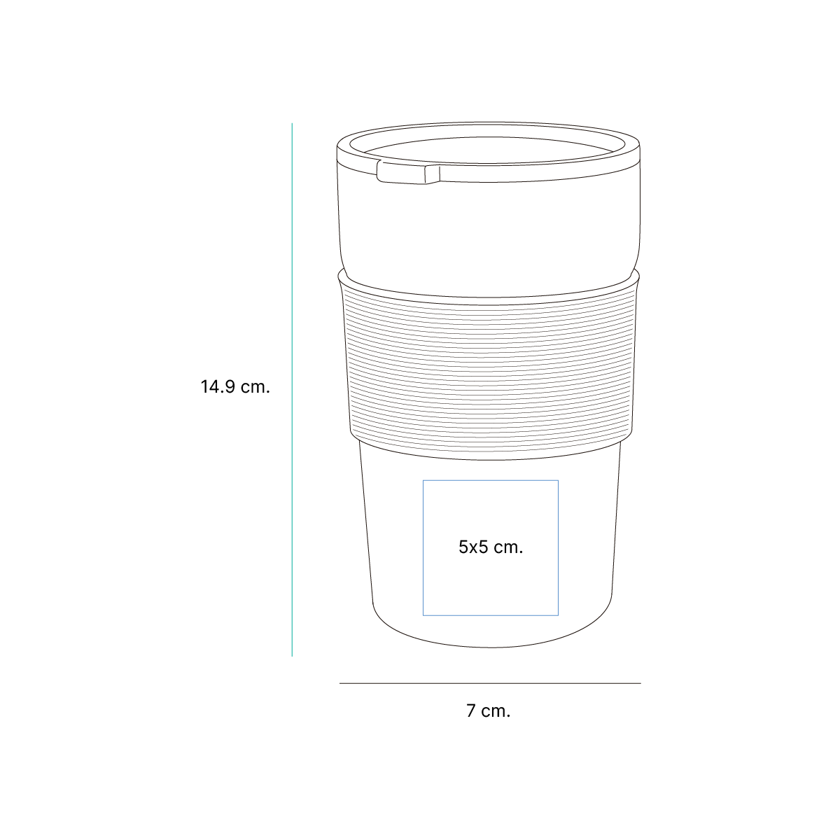 VASO LOVAINA TE-127