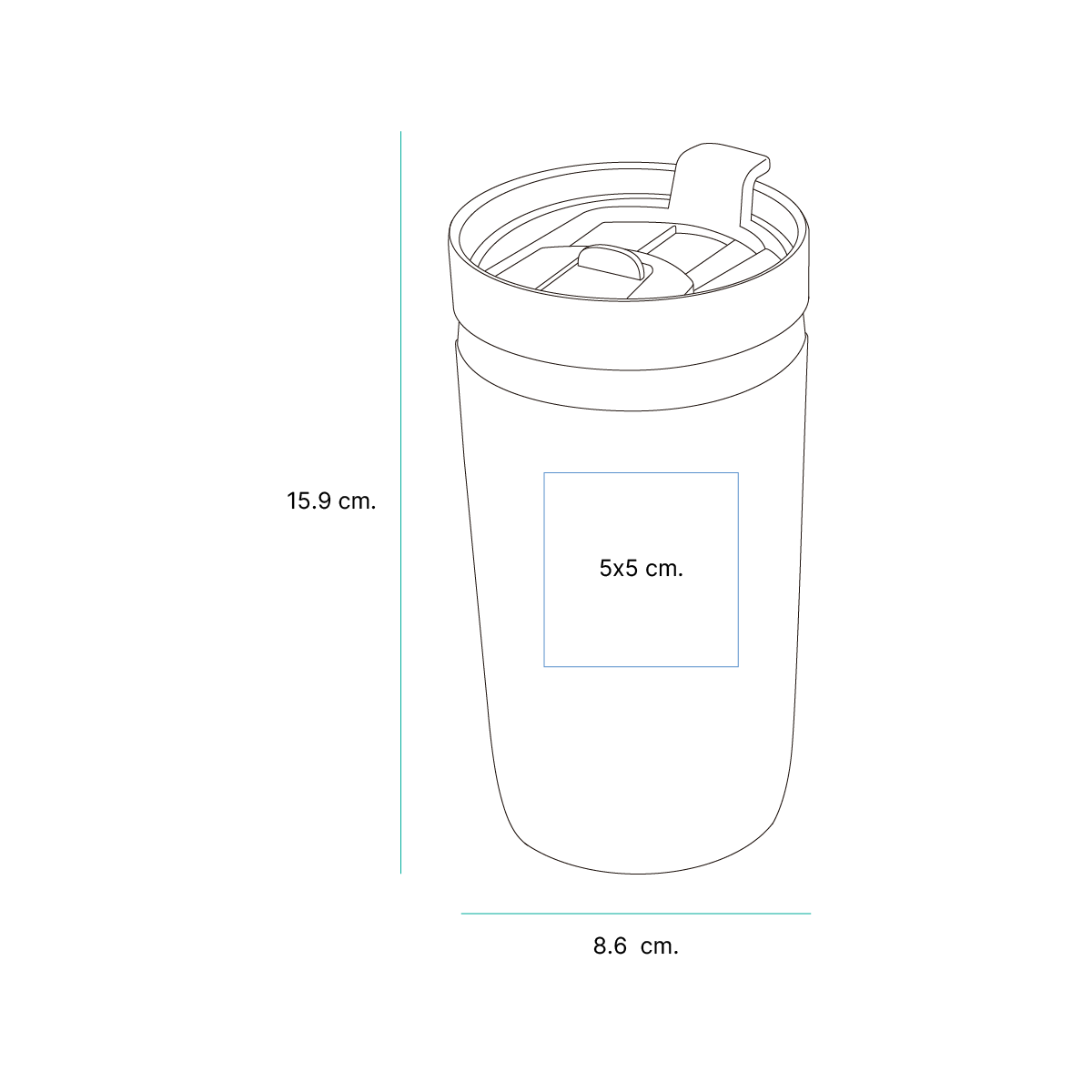 VASO PALMI TE-157