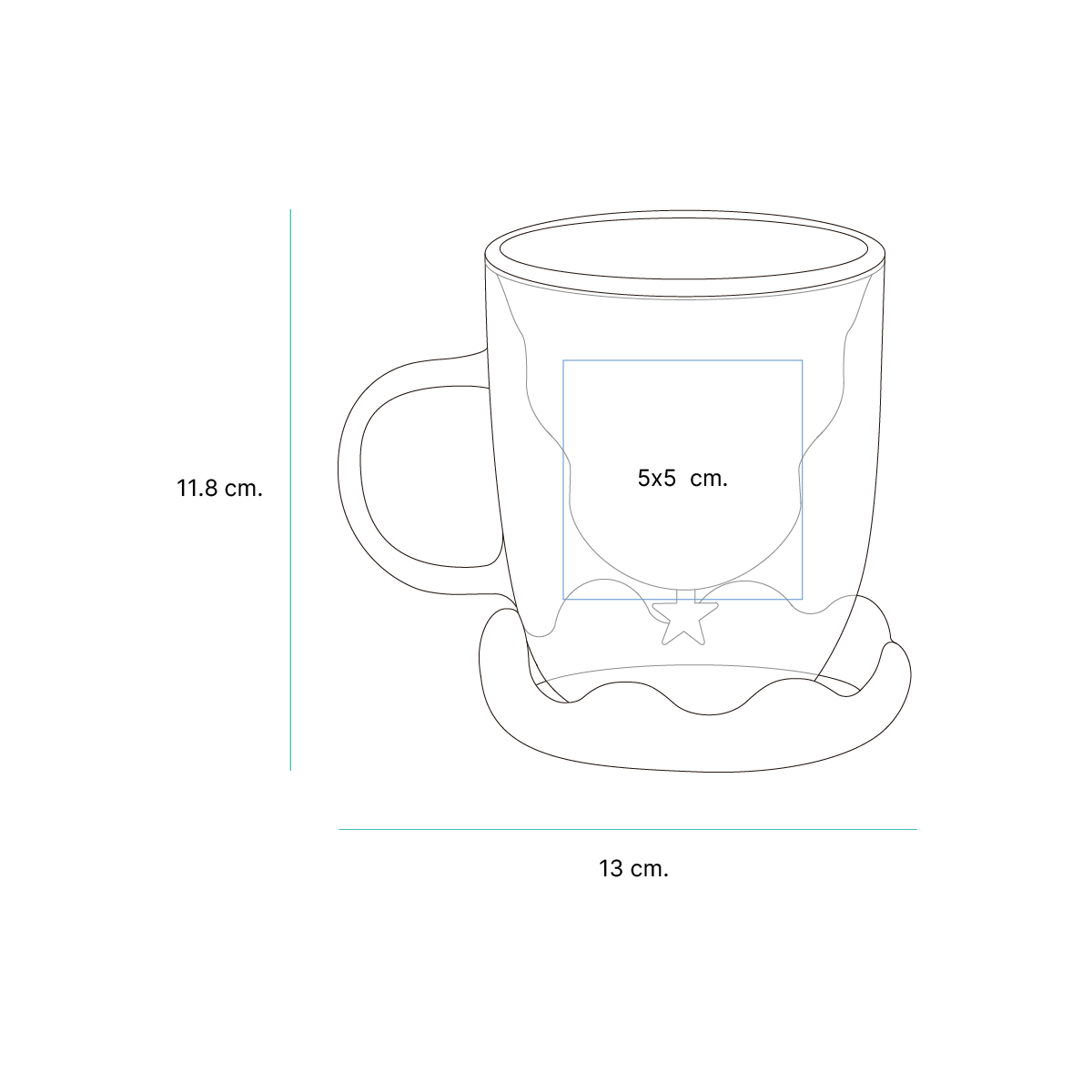 TAZA LUENA TE-204