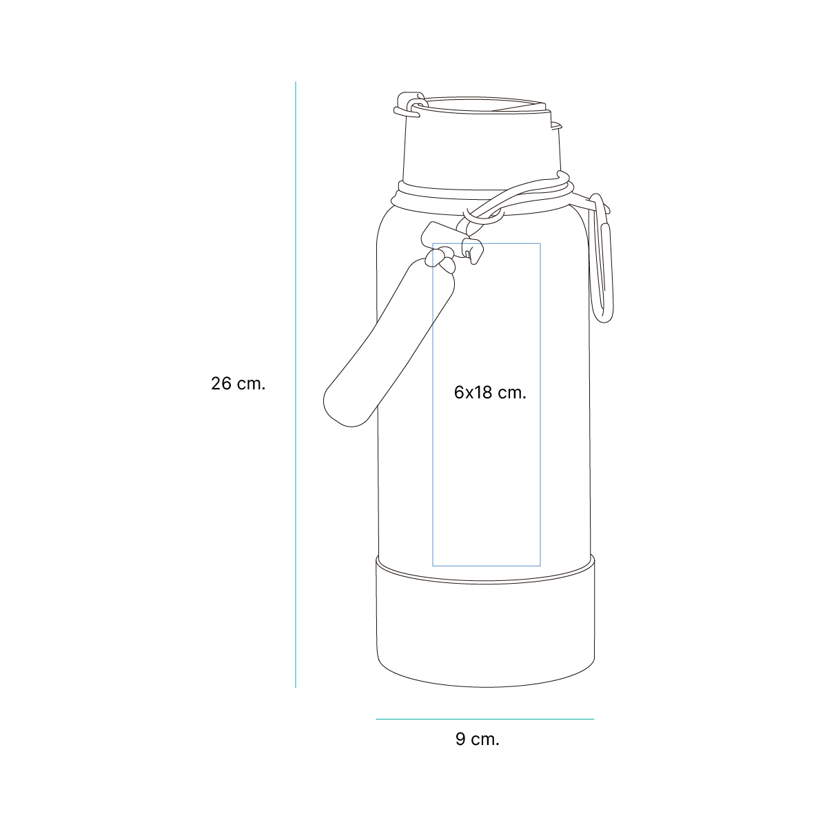 BOTELLA SARNEN TE-205