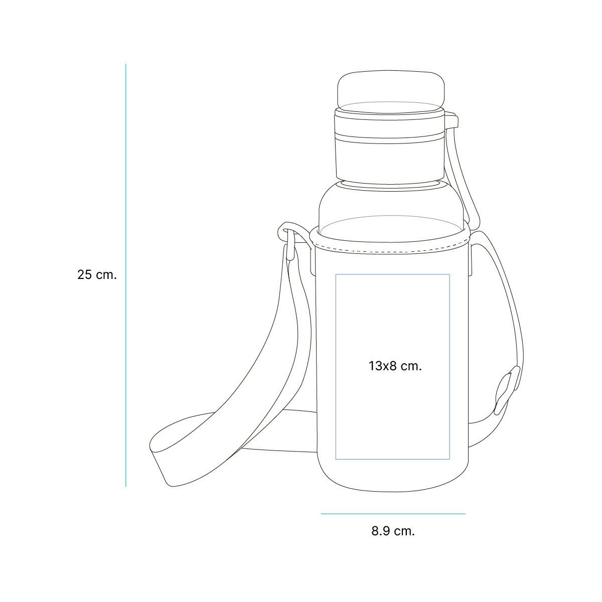 BOTELLA LESSEBO TE-226