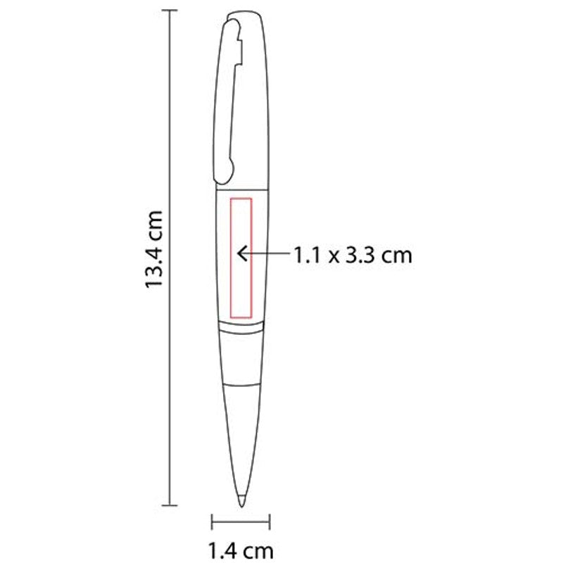 BOLÍGRAFO USB 4 GB STERRA USB 05-