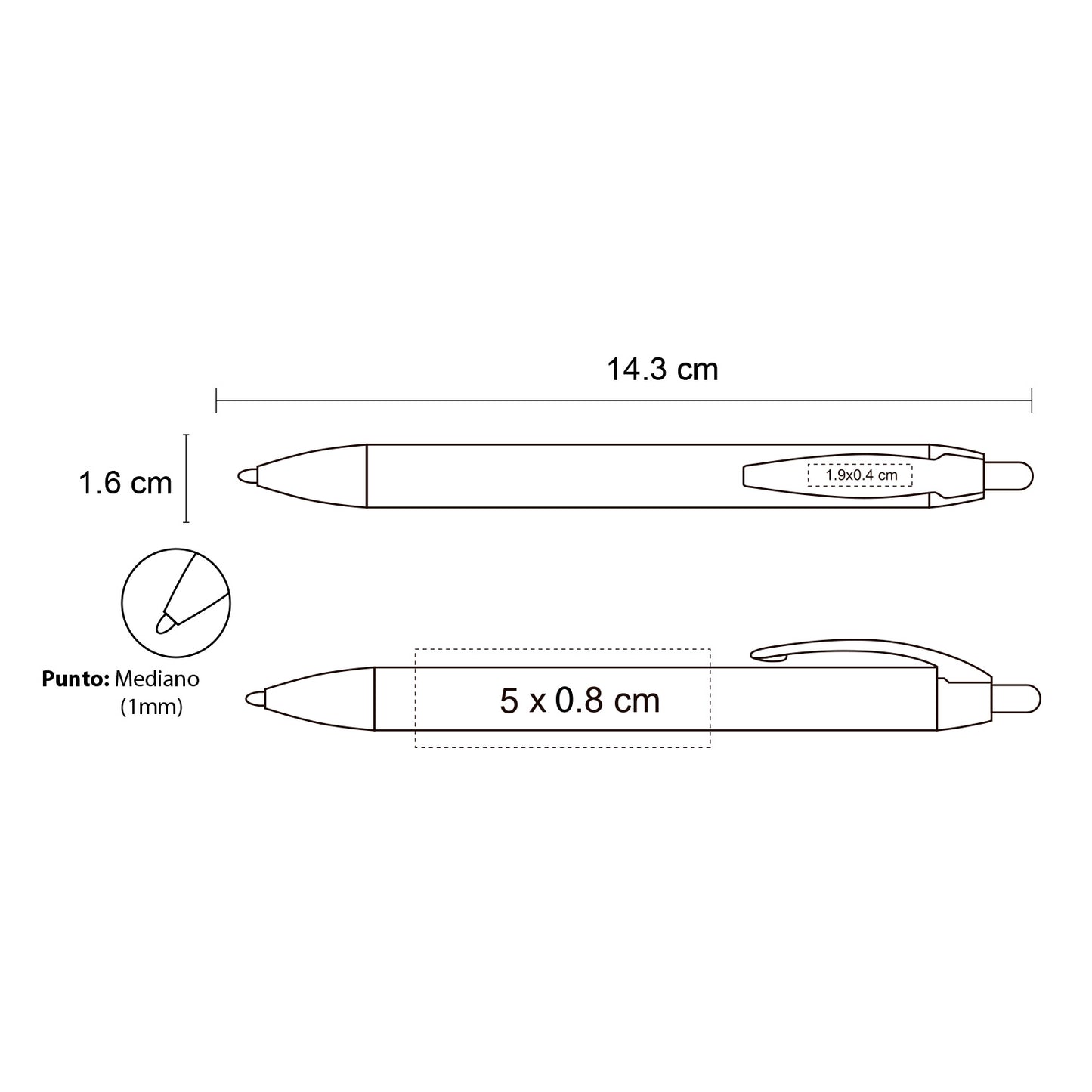 BOLÍGRAFO BIC WIDE BODY