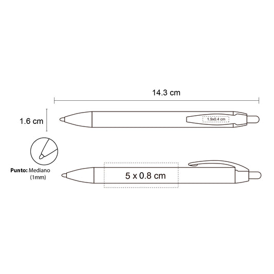BOLÍGRAFO BIC WIDE BODY